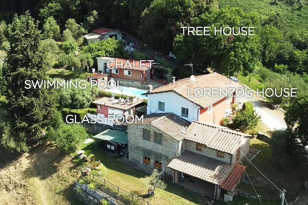 Semesterbostad The Sunset Hill With Private Swimming Pool And A/C Villa Camaiore Italien